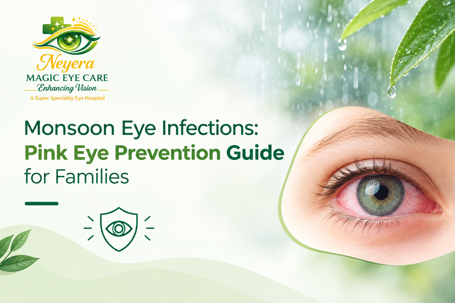 Monsoon Eye Infections: Pink Eye Prevention Guide for Families